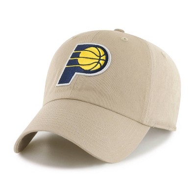 NBA Indiana Pacers Khaki Clean Up Hat