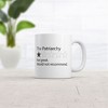 Crazy Dog The Patriarchy Review Mug Funny Sarcastic Graphic Novelty Coffee Cup-11oz - 2 of 4