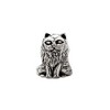 Black Bow Jewelry Sterling Silver Birman Cat Bead Charm - 2 of 4