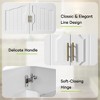 Modern Farmhouse Bathroom Vanity, 36" Single Sink Bathroom Vanity with Storage Cabinet, Adjustable Shelf - 4 of 4