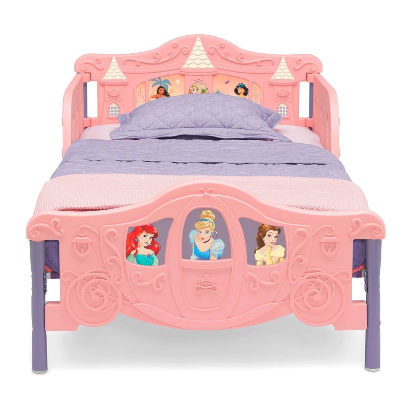 Delta Children Disney Princess 3D Toddler Bed, 5 of 8