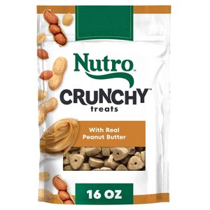 Nutro Peanut Butter Flavor Crunchy Training Treats Dog Treats - 1 of 4