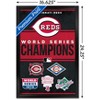 Trends International MLB Cincinnati Reds - Champions 23 Framed Wall Poster Prints - 3 of 4