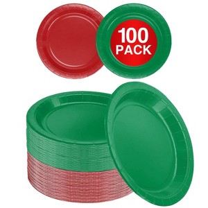 SparkSettings Disposable Paper Dessert Plates 6 3/4 Inches - 1 of 4