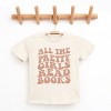 The Juniper Shop Pretty Girls Read Books Youth Short Sleeve Tee - 4 of 4