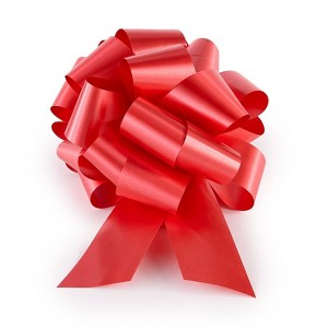MSR Imports Oversized Holiday Red Ribbon Bows - 25" 1 Pieces - 1 of 4