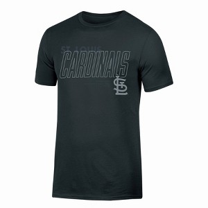 MLB St. Louis Cardinals Men's Black Core T-Shirt - XXL : Target