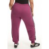 June + Vie by Roaman's Women's Plus Size French Terry Jogger - 3 of 4