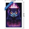 Trends International Wumples - Mystic Owl Framed Wall Poster Prints - 3 of 4