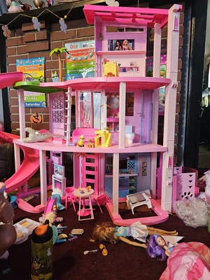 Barbie Dreamhouse Pool Party Doll House With 75+ Pc, 3 Story Slide : Target