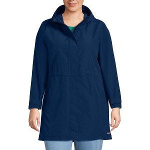 Lands' End Women's Classic Squall Raincoat - 1 of 4