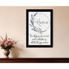 HomeRoots Home a Circle of Love Black Framed Print Wall Art - 2 of 3