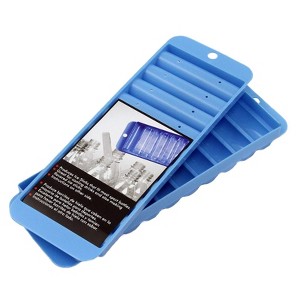 Chef Craft Sport Bottle Ice Stick Tray - Creates 10 Ice Cubes To Fit Drink Bottles - 1 of 2