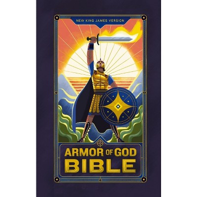 NKJV Armor of God Bible, Softcover (Children's Bible, Red Letter, Comfort Print, Holy Bible): New King James Version - by  Thomas Nelson (Paperback)