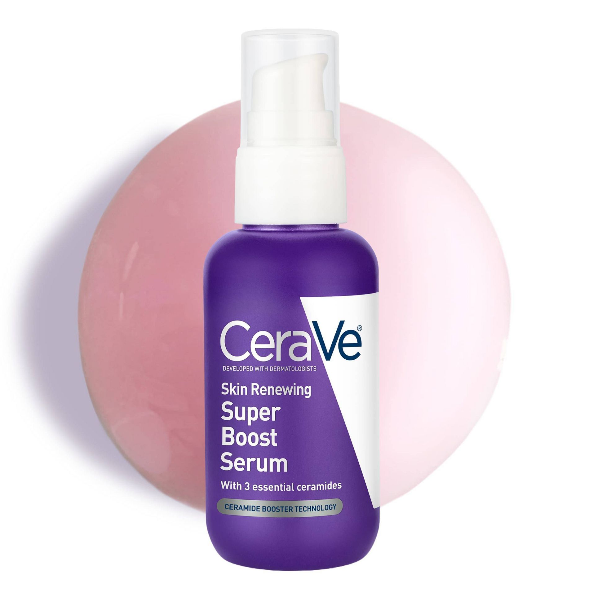 CeraVe Skin Renewing Super Boost Serum with 3 Essential Ceramides - 1.7 fl oz