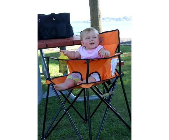 Ciao Baby Portable High Chair - Orange