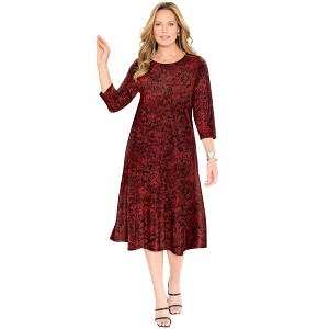 Catherines Strawbridge Fit & Flare Dress - 1 of 4