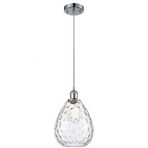 Waverly - 1 Light Cord Hung Mini Pendant In Industrial Style-12 Inches Tall and 8 Inches Wide - 1 of 1