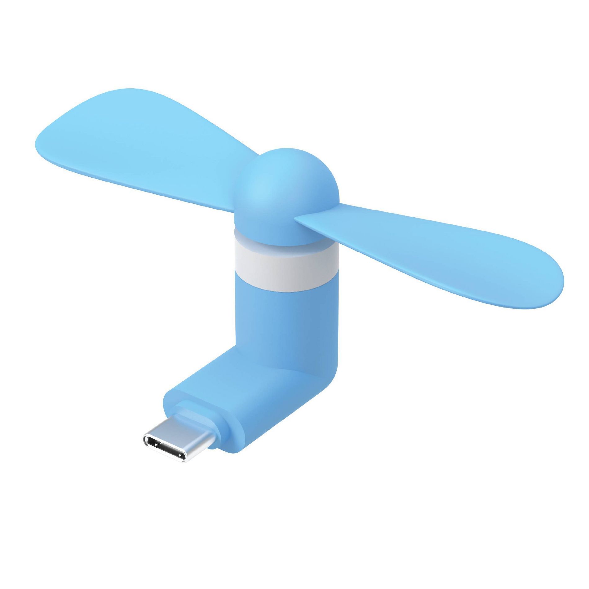 GEMS USB-C Phone Mini Fan - Blue