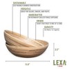 Lexa Bamboo Salad Bowl Set, 12 Inch x 2 - 2 of 4
