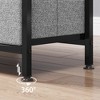 TV Stand with 2 Fabric Drawers for 55 Inch TV Entertainment Center with Storage Cabinets Media Console with Open Shelf Entertainment Stand - 4 of 4