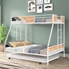 Metal Twin over Full Bunk Bed with Trundle - 2 of 4