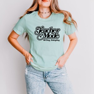 Simply Sage Market Teacher Mode Everyday Short Sleeve Tee - 1 of 4
