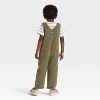 OshKosh B'gosh Toddler Boys' Corduroy Overalls - Olive Green - 2 of 3