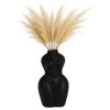 Sagebrook Home 12" Dolomite Torso Vase - Contemporary Modern Woman Body Form Decorative Vase - 3 of 4
