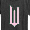 Women's - Wicked - Pink and Green Logo Short Sleeve Graphic T-Shirt - 3 of 4