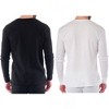 Alpine Swiss Mens Thermal Long Sleeve Top Underwear Crew Neck Shirt Waffle Knit Henley Base Layer - 3 of 4