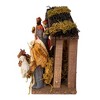 Kurt Adler 1.25-5.25-Inch Porcelain Nativity Figures With Wooden Stable, 9-Pieces - 4 of 4