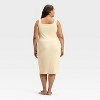 Women's Knit Button-Front Midi Dress - A New Day™ - 2 of 3