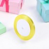 Unique Bargains Ribbons for Crafts Durable Assorted Colors for Gift Wrapping Polyester 866.14"x0.24" 1 Pc - 2 of 4