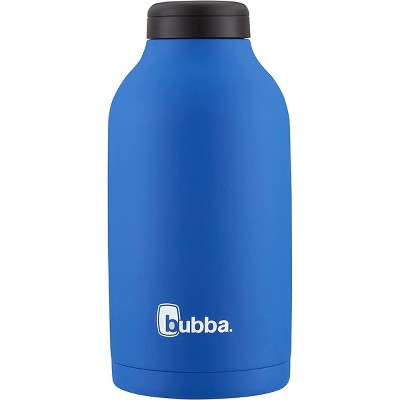 Bubba 32oz Radiant Push Button Water Bottle With Straw Rubberized Stainless  Steel Licorice : Target