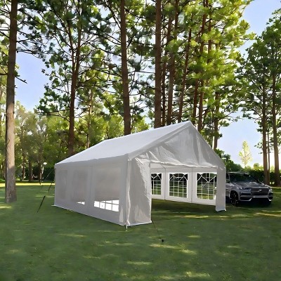 Heavy Duty Party Tent Outdoor Wedding Canopy,Waterproof Event Shelter Marquee with Carry Bags-Maison Boucle