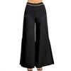 Women's Charlie Side Slit Palazzo Pants - milk & honey - 2 of 2