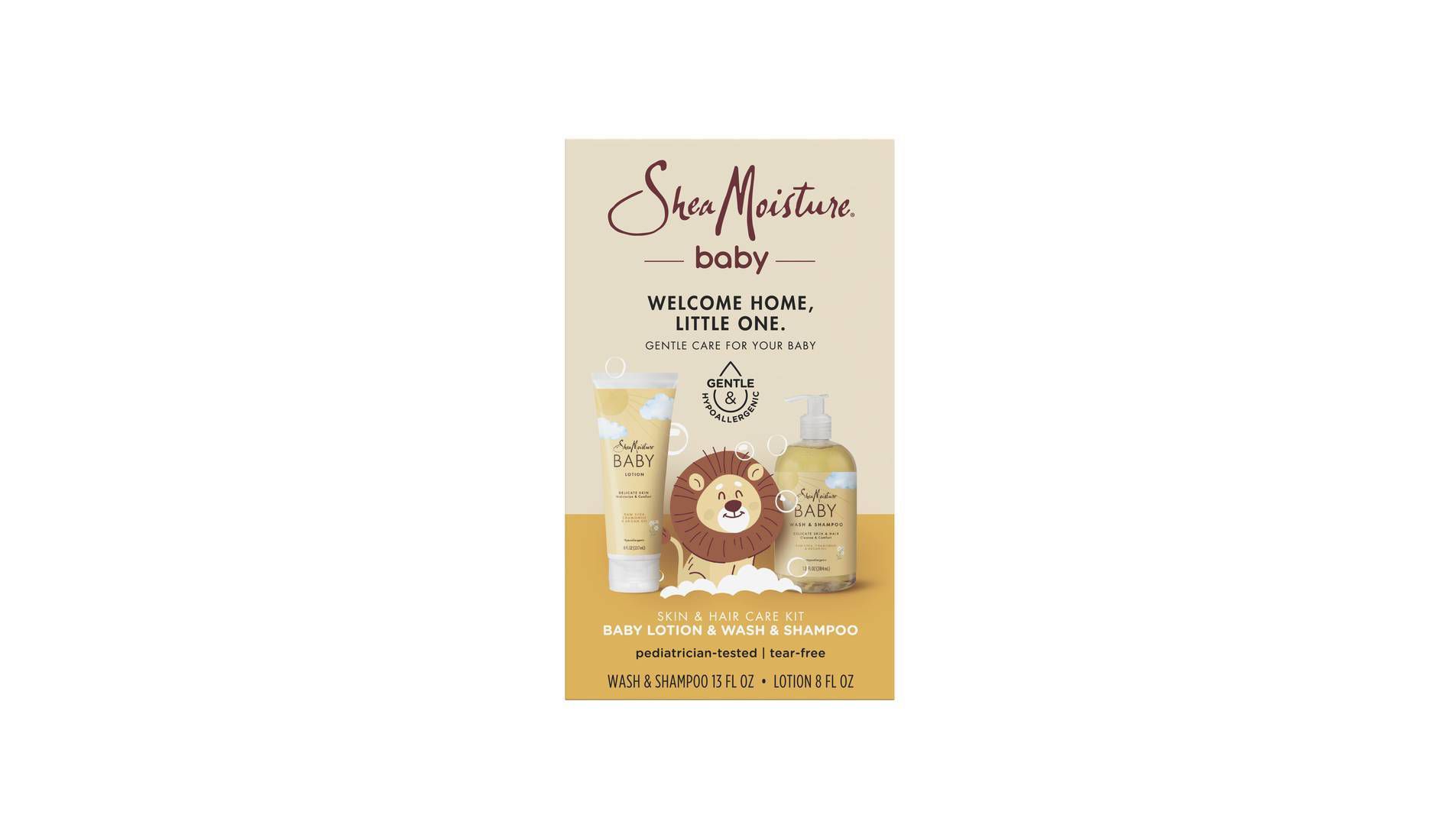 SheaMoisture Shampoo and Wash + Lotion Raw Shea Baby Gift Set - 2pc