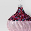 Christmas Swirl Onion Light Pink Ornament - Wondershop™ - 3 of 3