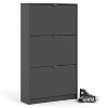 HomeStock 3 Drawer Shoe Cabinet - 3 of 4