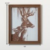 Deer With Fawn Wall Art Multicolor 22.25"H Wood - 4 of 4