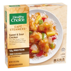 Healthy Choice Frozen Cafe Steamers Sweet & Sour Chicken - 10oz - 1 of 4
