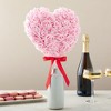 Juvale 100 Pack Light Pink Artificial Flowers, Bulk Stemless Fake Foam Roses for Wedding, Decorations, Bouquets, 3 in - 2 of 4