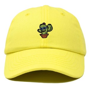 Dalix Cactus Embroidered Cap Cotton Baseball Summer Cool Dad Hat Mens - 1 of 4