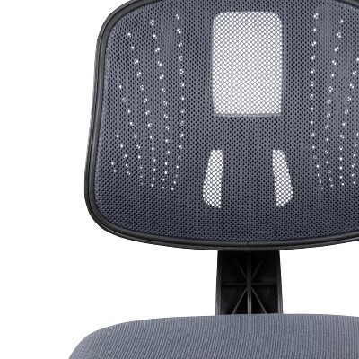 ErgoFlex Mid-Back Mesh Swivel Task Chair in Black