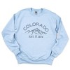 Simply Sage Market Embroidered Colorado Mountains Sweatshirt - 2 of 4