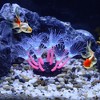 Unique Bargains Silicone Aquarium Simulation Coral Sunflower Fish Tank Landscape Decoration - 2 of 4