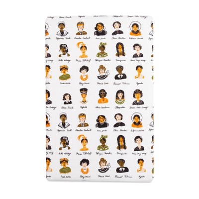 Women in History Organic Cotton Bassinet Sheet