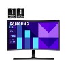 Samsung 27" S3 FHD 100Hz Curved Monitor with Speakers (S39GD) - 2 of 4