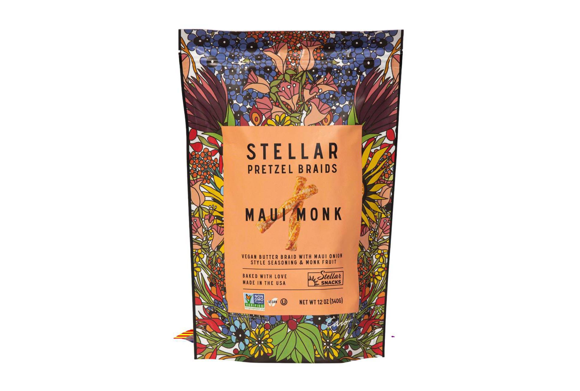 Stellar Snacks Maui Monk Pretzel Braid - 12oz